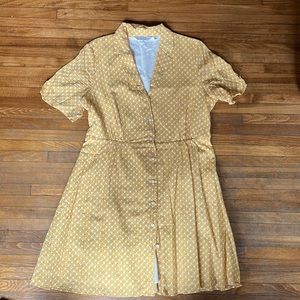 & Other Stories yellow summer dress